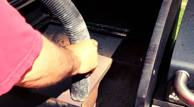 Vacuuming the Ash
