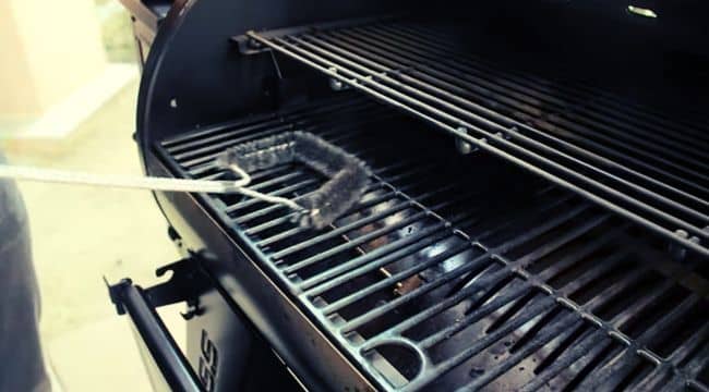 pit boss interior cleaning